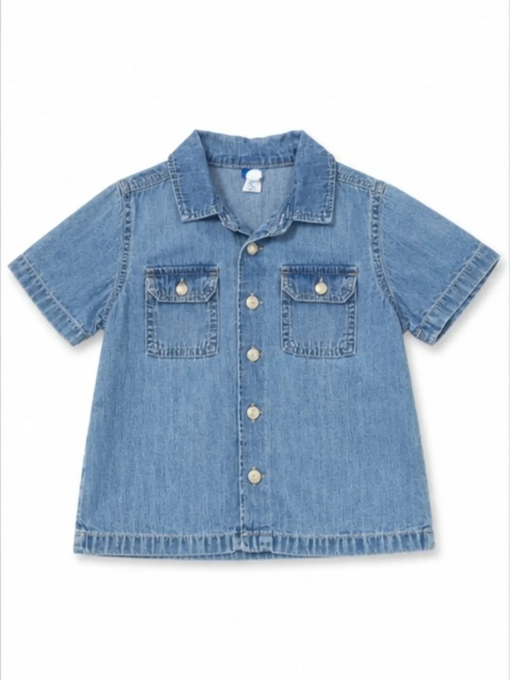 Old Navy Light Blue Denim Shirt